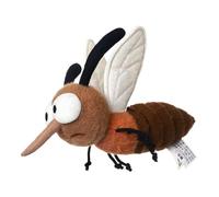 Genérico Fly Plush Toy, Cartoon Pillow, Soft Stuffed Figure, Diseño lindo Critters, Huggable Cushion Style, Gentle Texture, Theme, Gift for Kids Teens Adults Home Use, 9,84 pulgadas