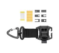 Genérico Fly Rod Holder - ABS Nylon Adjustable Strap Wearable Fishing Rod Clips Stand 12x4.8cm | Light Fishing Pole Support For Fly Fishings Beach Pier Ice Travel Saltwater Surf Bass Catfish Outdoor