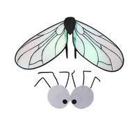 Genérico Fly Wings Costume | Adult Halloween insectt Photo Props