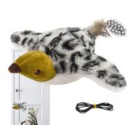 Genérico Flying Bird Cat Toy | 25x22x8cm Electric Pet,Remote Electric Chirping Flapping Wings Cat Toy Bird - Scratch-Resistant For Teething Exercise Boredom Indoor Outdoor Small Medium Large Breed