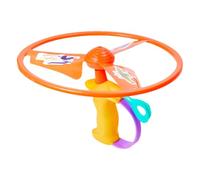 Genérico Flying Disc Spinner, Aerial Propeller Toy, Educational Spin Saucer, Safe Hand-Launch Design, Interior Outdoor Play Set, Crafted with, Sturdy Materials, 10,24 x 6,3 pulgadas