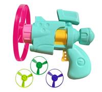 Genérico Flying Propellers Set - Cat Fetch Toy, Indoor Pet Enrichment, Saucer Disc with Launcher, Kitten Chasing Toy for Playing Tracking, Interactive Animal Supplies, Outdoor Hunting Exercise