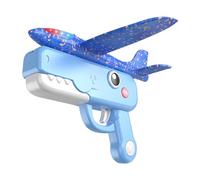 Genérico Foam Airplanes for Kids, Cool Dinosaur Design Glider Planes with Built-In Light, Fun Outdoor Toy for Birthday, Valentines, Party, Stocking