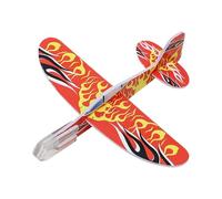 Genérico Foam Planes For Kids, Glider Airplane Toys, Lightweight Throwing Design, Safe Durable EVA Foam, Ideal For Outdoor Play School Carnival Stem Game, 9.5 Inches Multicolor Pack of 10