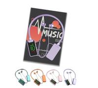 Genérico Foihletpath Sports Karaoke Bluetooth Earphones,Wireless Sound Card Live Streaming Earphone, Bluetooth Neck-Hanging Earbud Headset, Live Broadcasting Audio Earbud (Purple)