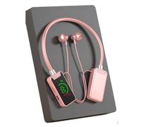 Genérico Foihletpath Sports Karaoke Bluetooth Earphones, Wireless Sound Card Live Streaming Earphone, Bluetooth Neck-Hanging Earbud Headset, for Man Woman (C#4)