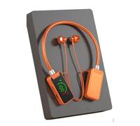 Genérico Foihletpath Sports Karaoke Bluetooth Earphones, Wireless Sound Card Live Streaming Earphone, Bluetooth Neck-Hanging Earbud Headset, for Man Woman (C#3)