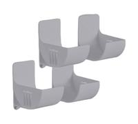 Genérico Foil Wraps Wall Rack, 4X Kitchen Foil Wraping Storage Wall, No Drilling Housewife Solution Refrigerator Sidewall Garbage Bags Holder for Father, Mother, Space-Saving Organizer