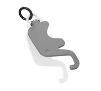 Genérico Foldable Animal Phone Mount - Cute Elephant Design, Compact Lazy Holder, Durable Keychain Clip | Office Workspacee Arrangement, Bedroom Gadget Placement, Jurney Travel Companion, Study Table