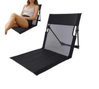 Genérico Foldable Camping Chair - Portable Lawn Recliner Seat, Folding Backrest Chair | For Outdoor Lawn Pool Beach Picnic Poolside Patio Garden Backyard Park