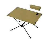 Genérico Foldable Camping Table, Portable Outdoor Utility Table, Compact Travel Gear Desk, Aluminum Frame Portable Stand, Reusable Lightweight Camp Furniture Foldable Station, Picnic Stand