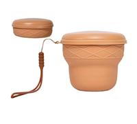 Genérico Foldable Cup,200ml Portable Mug - Camping Cup w Stainless Steel Rim | for Travelers Tourists Campers Hikers Fishermen Women Men Backpacking Fishing Road Trip Hotel