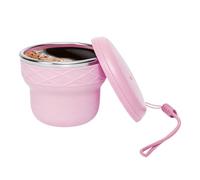 Genérico Foldable Cups for Travel - 200ml Drinkware,Camping Cup with Stainless Steel Rim,for Travelers Tourists Campers Hikers Fishermen Women Men Backpacking Fishing Road Trip Hotel