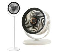Genérico Foldable Desk Fan Quiet Powerful Rechargeable Foldable