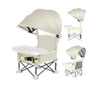 Genérico Foldable Dining Chair Outdoor Seat with Removable Tray