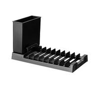 Genérico Foldable Drying Rack Dishes - Portable Dish Stand, Adjustable Kitchen Storage | Sturdy Utensil Holder, Space-Efficient Plate Drainer, Lightweight Organizer with Modern Style for Home Cook