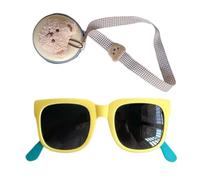 Generico Foldable Kids Shades - 12,5 cm PC, Flexible Child Visors, UV Block | Plegable, Junior Sport Frames, UV Eyewear With Lanyard For Boys, Girls, Camping, Picnic, Hiking, Outdoor, Travel