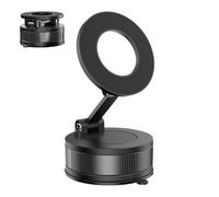 Genérico Foldable Magnetic Car Phone Holder - Rotating Auto Bracket, Cellphone Stand, Strong Secure Mount | Sedan SUV Truck Travel Navigation Accessory For Highway Urban Commuters