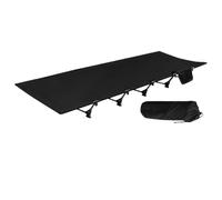 Genérico Foldable Outdoor Camping Cot, 75.59x25.59in Aluminum Alloy Travel Bed, Oxford Cloth Sleeping Mat, Backpacking, Hiking, Guest Bed, Fishing, Lounging