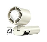 Genérico Foldable Pocket Fan With 199 Speed Settings Rechargeable Design