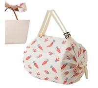 Genérico Foldable Shopping Bag, Grocery Storage Shopping Tote, Durable Nylon with Handles, Reusable Lightweight Eco for Snacks, Cakes, Soda, Water, Beer, Fruits, Daily Errands, Travel Market