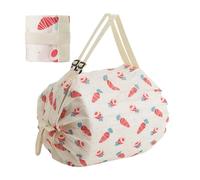 Genérico Foldable Shopping, Grocery Tote, Nylon Storage Design, Strong Load-Bearing Handles, Reusable Carry Bag for Snacks, Soda, Beer, Cake, Fruits, Water, Everyday Drink, Transport Use