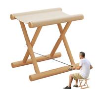 Genérico Foldable Stool, Portable Chair, Lightweight Furniture Seat, Stable Design for Outdoor Dining, Bathroom, Bedroom, Garden, Dorm, Kitchen, Dresser, Compact and Versatile Seating