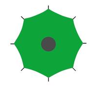 Genérico Foldable Trampoline Shade - Canopy Awning, Waterproof Tear-Resistant Tent Cover, Durable Sun Protection Mesh | Sports Patio Backyard Outdoor Protection Support for Safety and Longevity