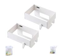 Genérico Foldable Trash Bag Holder, 2026 Upgraded Hanging Waste Garbage Can Rack (2PCS BB)