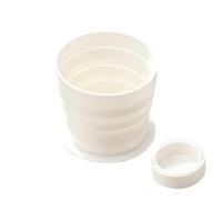 Genérico Foldable Water Cup | Reusable Portable Drinking Cup | Camping Travel Silicone Folding Mug Bottle | Lightweight Space Saving Drinkware for Outdoor Hiking Backpacking Running Cycling Cruise