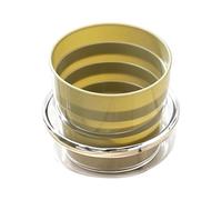 Genérico Foldable Water Cup | Reusable Portable Drinking Cup | Camping Travel Silicone Folding Mug Bottle | Lightweight Space Saving Drinkware for Outdoor Hiking Backpacking Running Cycling Cruise