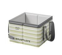 Genérico Folding Camping Bucket - 10L Leak-Proof Fish Container with Handle