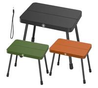 Genérico Folding Camping Chair, Portable Travel Stool, Lightweight Compact Seat, Anti-Slip Feet Design, Space-Saving Foldability, Outdoor Hiking Picnic Beach Use, 11.42x7.87x9.84