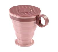 Genérico Folding Cup, Coffee Mug, Leak Proof Compatible Adventure Ready Stylish Look Compact Utility Smart Packing Everyday Essential, Leak Proof Pocket Size Water Bottle for Hot and Cold Drinks