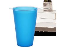 Genérico Folding Cup, Drinking Cup, Travel Mug, Soft Foldable Design, Lightweight Tpu Build, Sports Outdoor Running Picnic Party Travel Use, 10.6x7cm/4.17x2.76 Inches Blue 1 Piece