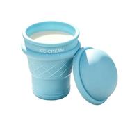 Genérico Folding Cup - Ice Cream Shape Silicone Design, Portable Mug, Space Saving Travel Accessory, Outdoor Drinkware, Lightweight Hiking Backpacking Gear | for Camping