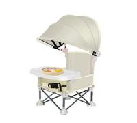 Genérico Folding Dining Chair Portable Seat with Removable Tray