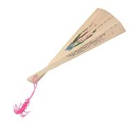 Genérico Folding Hand Set, Japanese Vintage Style, With Tassel Decor, Tabletop Ornament Props Use, Dancing Stage Props Tool, Wedding Event Use Gift Birthday Mother Day Decor