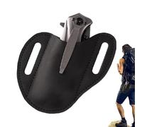 Genérico Folding Knives Holster - Pocket Knife Holder with Belt Clip | Folding Knife Sheath for Camping, Hunting, Outdoor Activities, Survival Gear, Use, for Men