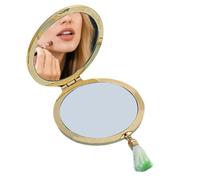 Genérico Folding Mirrors -Face Mirrors | Makeup Mirror, Folding Portable Handheld Accessories - Makeup Compact Mirror For Family Men Women Adults Kids Home Indoor Outdoor Travel Commute