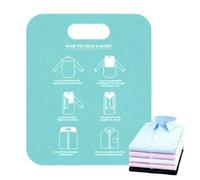 Genérico Folding Shirt Organizer - T-Shirt Folding Board, Clothing Storage Tool, Closet Shirt Folder Accessory, Easy Quick Fold | Daily Use Clothes Organizer, Suitable for Kids Home Laundry Room