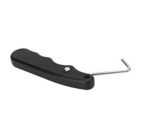 Generico Folding Shoe Lace Puller - Hockey Stainless Steel Lace Tightener, Portable Skating Tool | Compact Ice Skate Helper For Figure Skates And Training