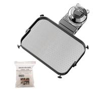 Generico Folding Sink Strainer, Suction Cup Kitchen Drain Holder, 21.5x18x4cm/8.46x7.09x1.57 Inches Waste Catching Basket, Corner Food Catcher, Avoids Clogging for Restaurant