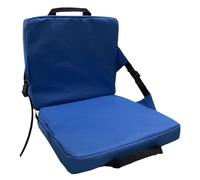 Genérico Folding Stadium Chair, Padded Bleacher Seat, Comfortable Oxford Cloth Cushion Bleacher Bench Chair with Backrest for Commute, Sports, Games, Parks, Travel, 14.96 Inches 1 Piece