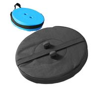 Genérico Folding Stool Cushion, Retractable Cover Thickened Chair Pads, Elastic Strap Waterproof Round Pad, Portable Seat Cushion for Travel Fishing Picnic Camping Home Office Garden Furniture