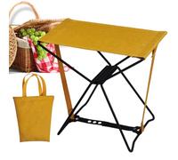 Genérico Folding Stool, Lightweight Heavy Duty Small Seat, Portable Adult Folding Stool for Camping Hiking Backpacking, Compact Outdoor Chair for Picnic Travel Beach Pool Stadium Events