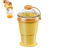 Genérico Folding Water Cup | Reusable Space-Saving Drinkware 375ml | Silicone Folding Coffee Cup For Travel | For Soda Wine Beverage Kids Adults Teens Camping Beach Picnic School