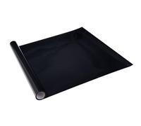 Generico Fondo Acuario PVC Negro Estático 30x200cm & 40x200cm Póster Papel Pintado para Acuarios, Decoración Fácil Sin Pegamento