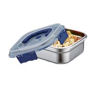 Genérico Food Containers, Stainless Steel Lunch Box, Airtight Containers with Removable Compartments, Portable Box for Snack Salad Meal Prep, Reusable Container for School Office Work Camping Picnic