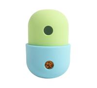 Genérico Food Dispensing Dog Toy, Silicone Teething Cleaning Ball, Interactive Puppy Toy for Small, Medium, Large Dogs, Fun Treat Dispenser, Teeth Cleaning Design, Blue